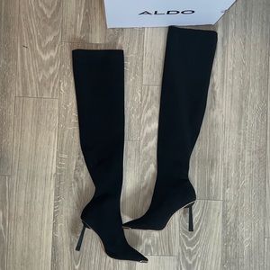Thigh high boots!